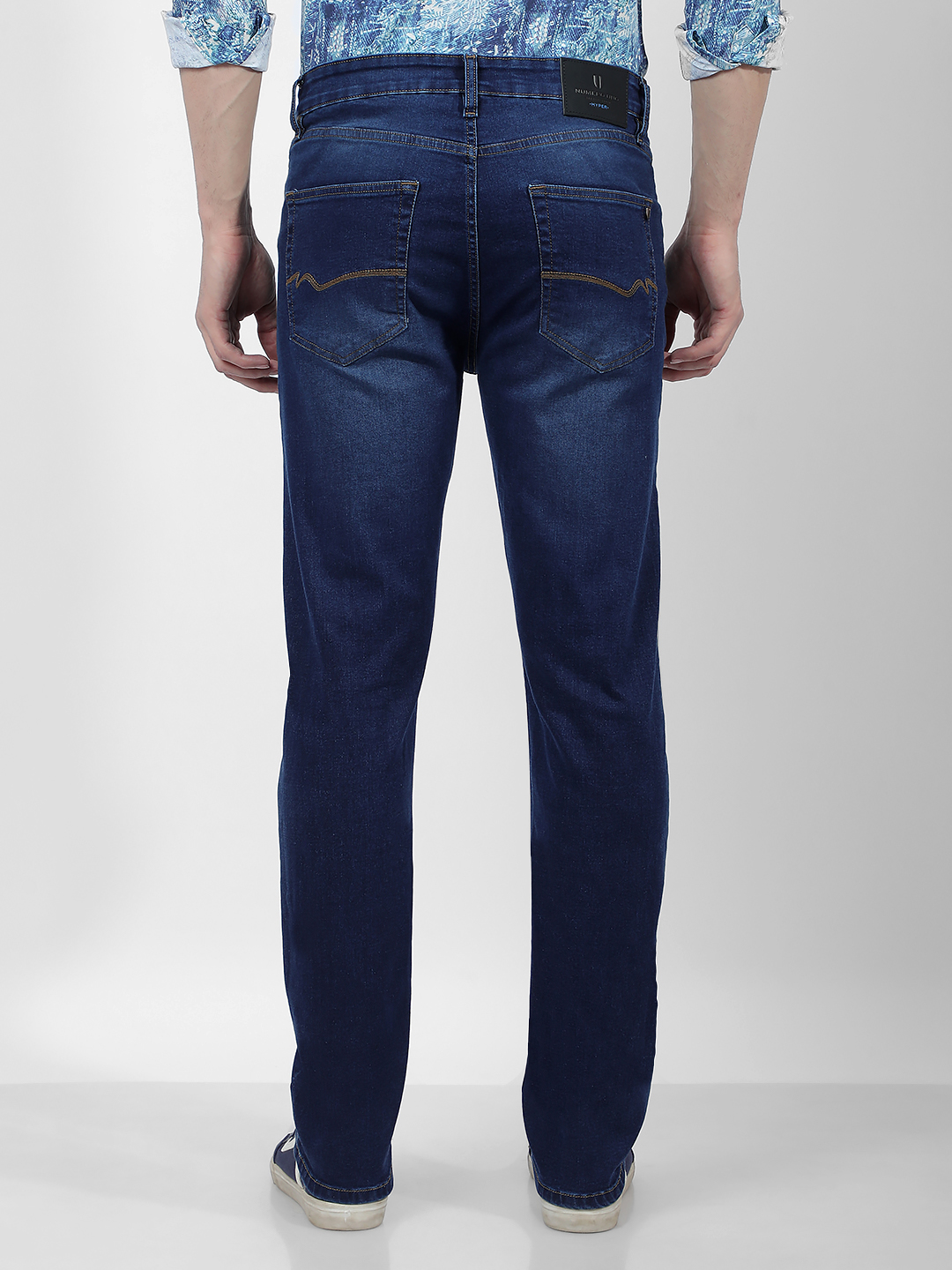Numero Uno Men Faded Blue Jeans